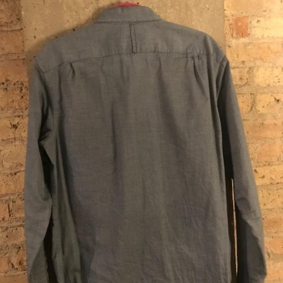 Banana Republic Dark Blue Oxford Button Down - M - Picture 6 of 7